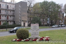 Miejsce pamięci u zbiegu ulic Staszica i Górczewskiej