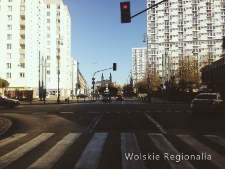 Skrzyżowanie ulic Chłodnej i Żelaznej