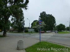 Skrzyżowanie ulic Wolskiej i Ordona