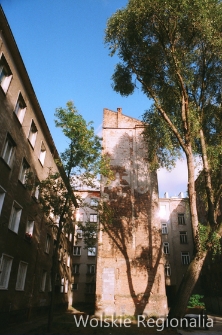 Kamienica Tomasza Lisowskiego, widok od podwórka