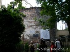 Fragment murów getta