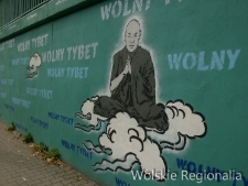 Mural na Rondzie Tybetu