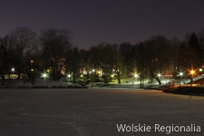 Park Moczydło zimą