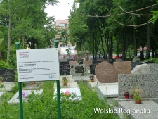 Nagrobki na cmentarzu karaimskim