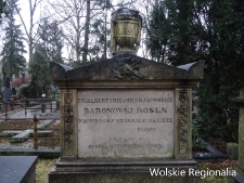 Grobowiec Albertyny z hr. Grabowskich baronowej Rosen