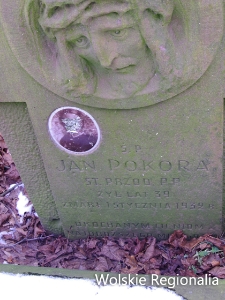 Nagrobek Jana Pokory na na cmentarzu ewangelicko-reformowanym