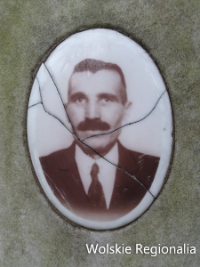 Zdjęcie nagrobkowe na grobie Gotliba Sztokingera na cmentarzu ewangelicko-reformowanym