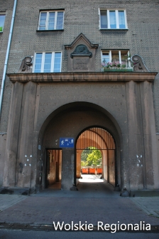 Fasada budynku przy ul. Ludwiki 1