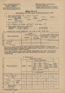 Sprawozdanie jednostkowe publicznej biblioteki powszechnej za rok 1954