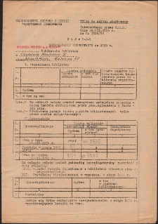 Sprawozdanie jednostkowe za 1955 rok