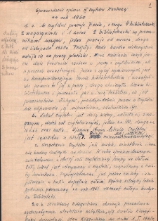 Sprawozdanie opisowe III Czytelni Naukowej za rok 1960